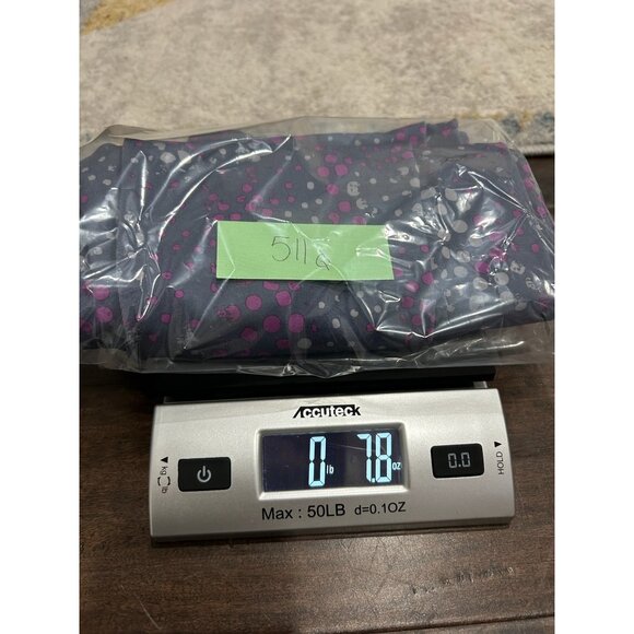 Reebok Gray Purple Printed Activewear Leggings Sz Medium - Picture 7 of 8